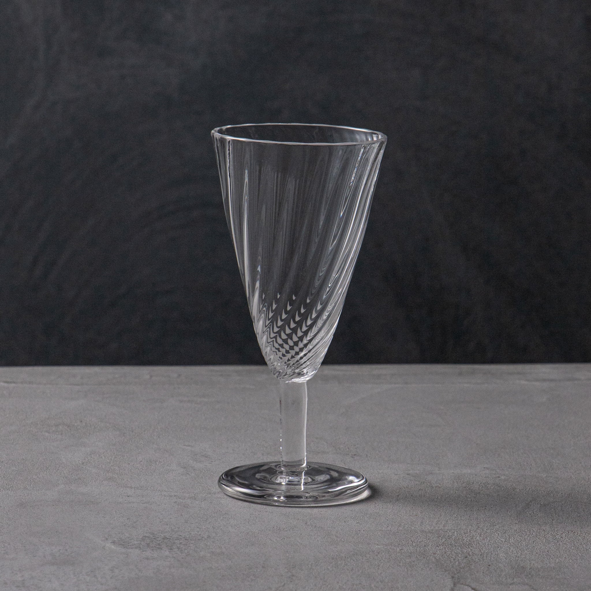 ガラス専門店 │ 吹きガラス │ 髙橋禎彦 │ モールド足付グラス