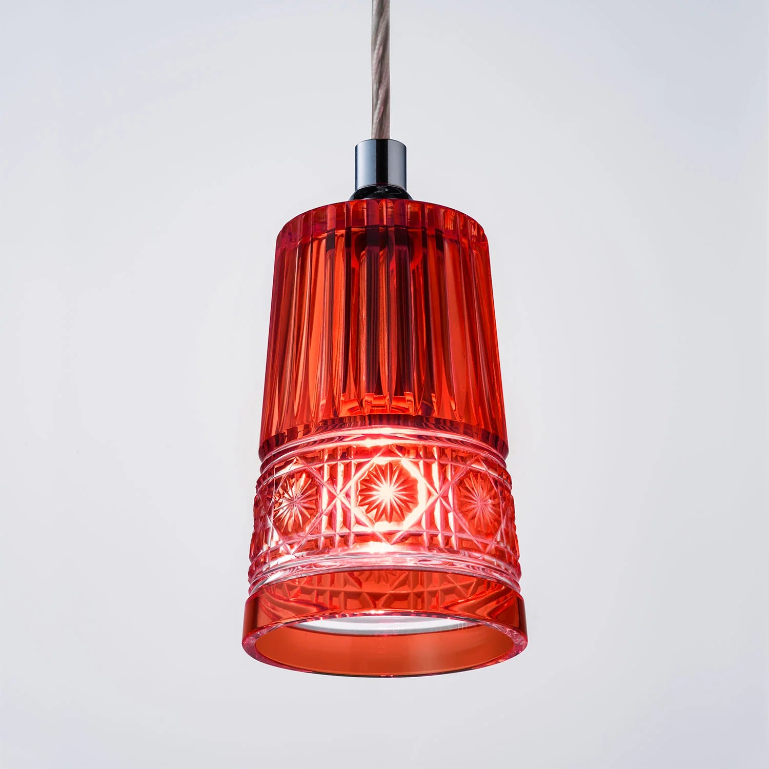 ペンダント照明A（金赤） – TSUCHI-YA │ ガラスの器と工芸