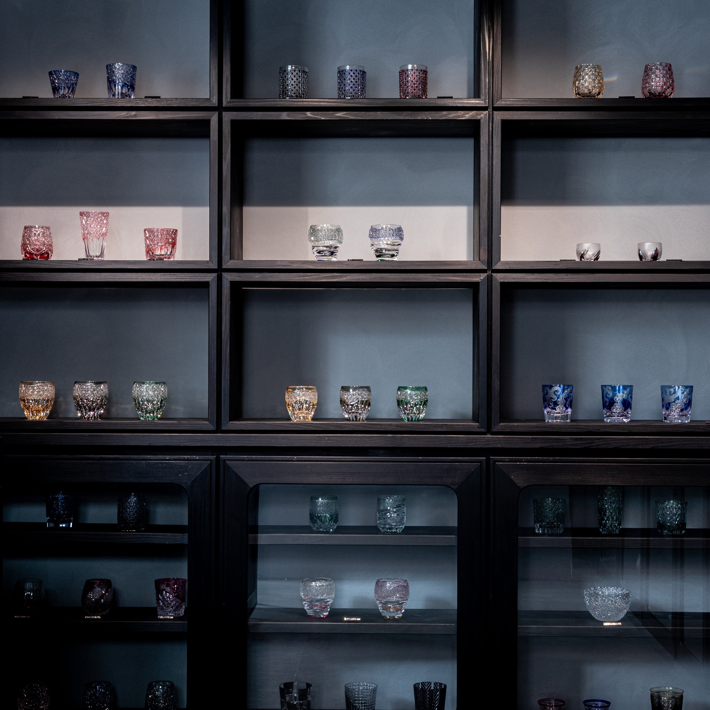 春の江戸切子展