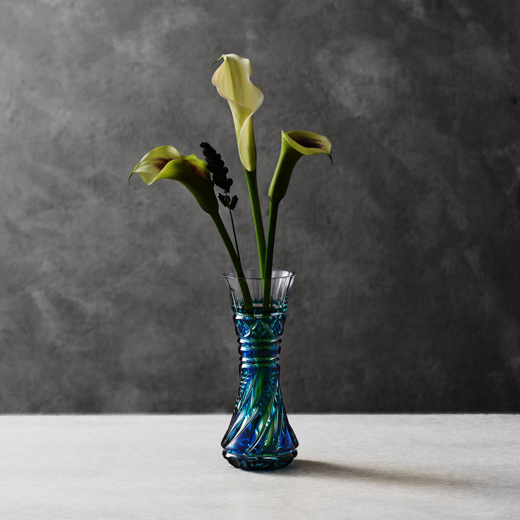 舞姫／ルリ緑 – TSUCHI-YA │ ガラスの器と工芸