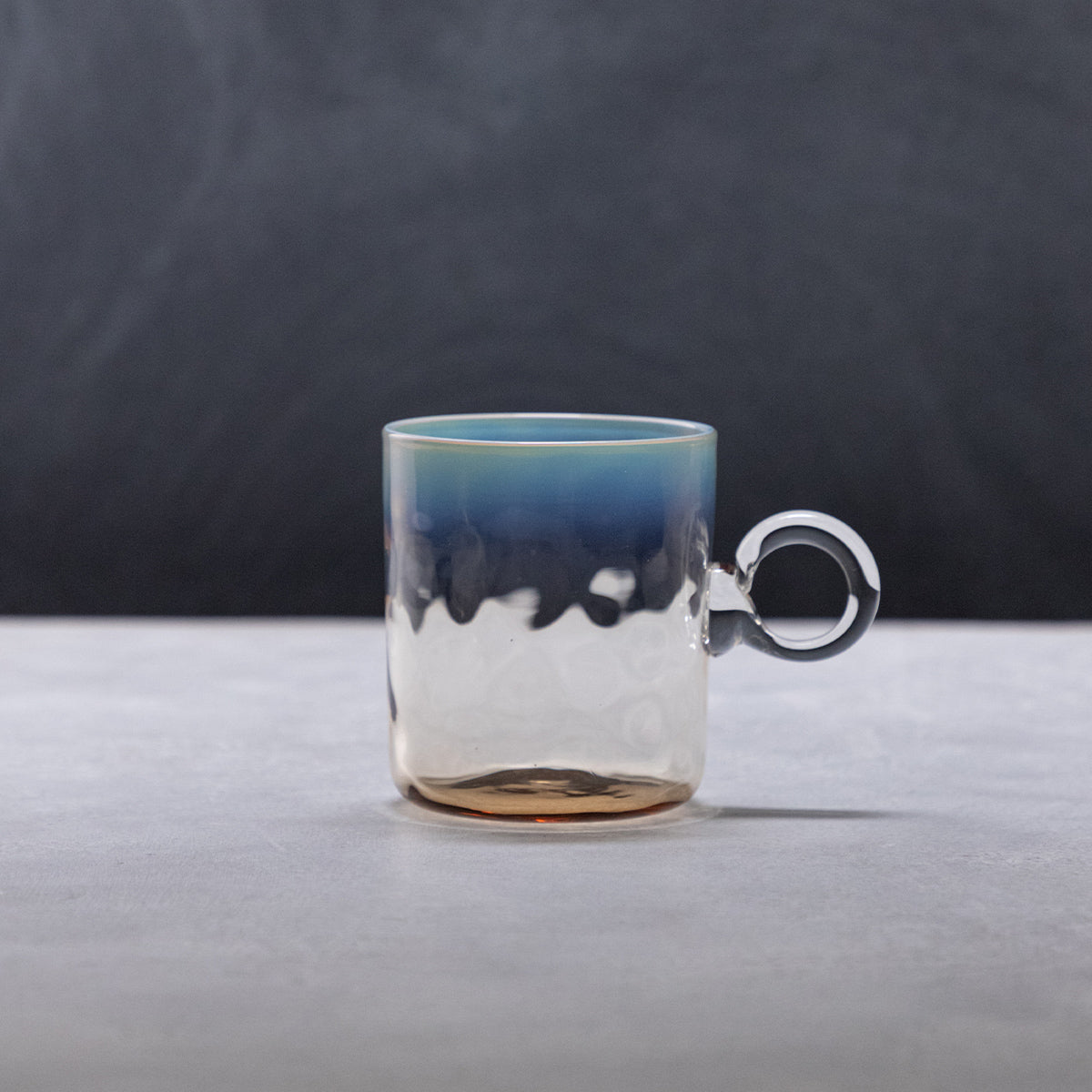 ガラス専門店│能登島ガラス工房│耐熱ガラス│マグカップdotto パール 能登島ガラス工房【耐熱】マグカップdotto パールホワイト美品2個セット