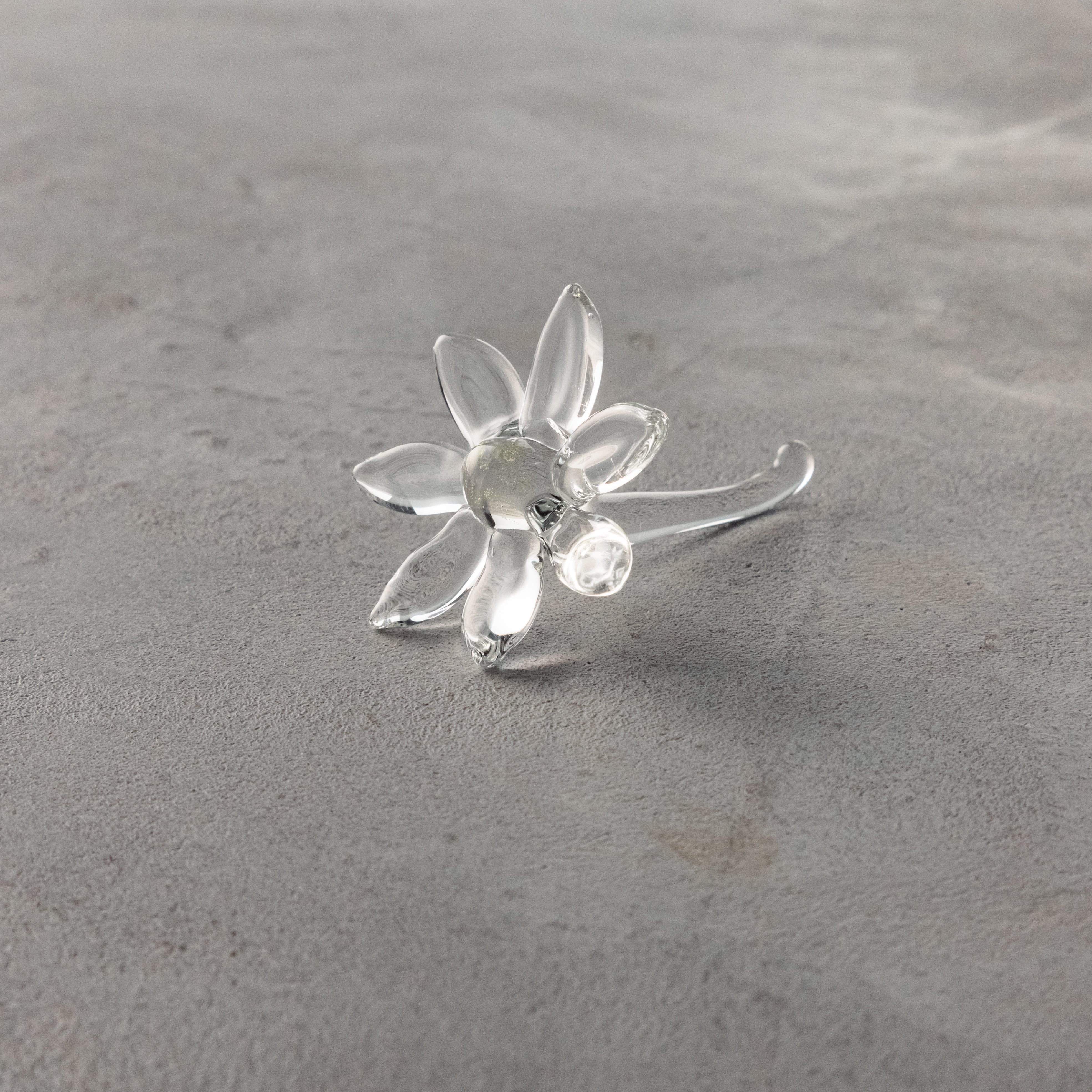 ガラス専門店｜山本麻以｜花箸置き 咲く knife rests – TSUCHI-YA