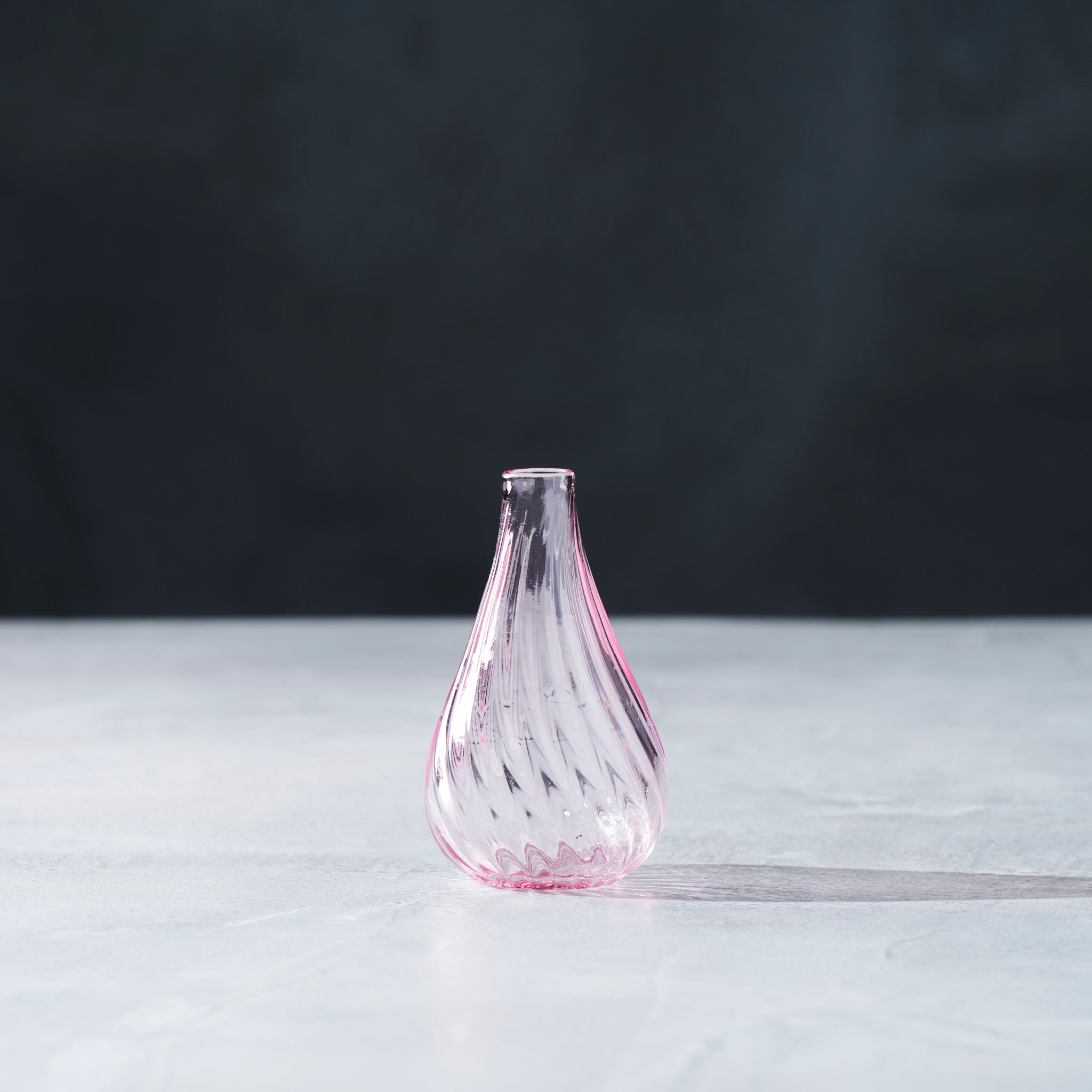 ガラス専門店｜中野雄次｜花瓶 Vase フラワーベース ピンク – TSUCHI