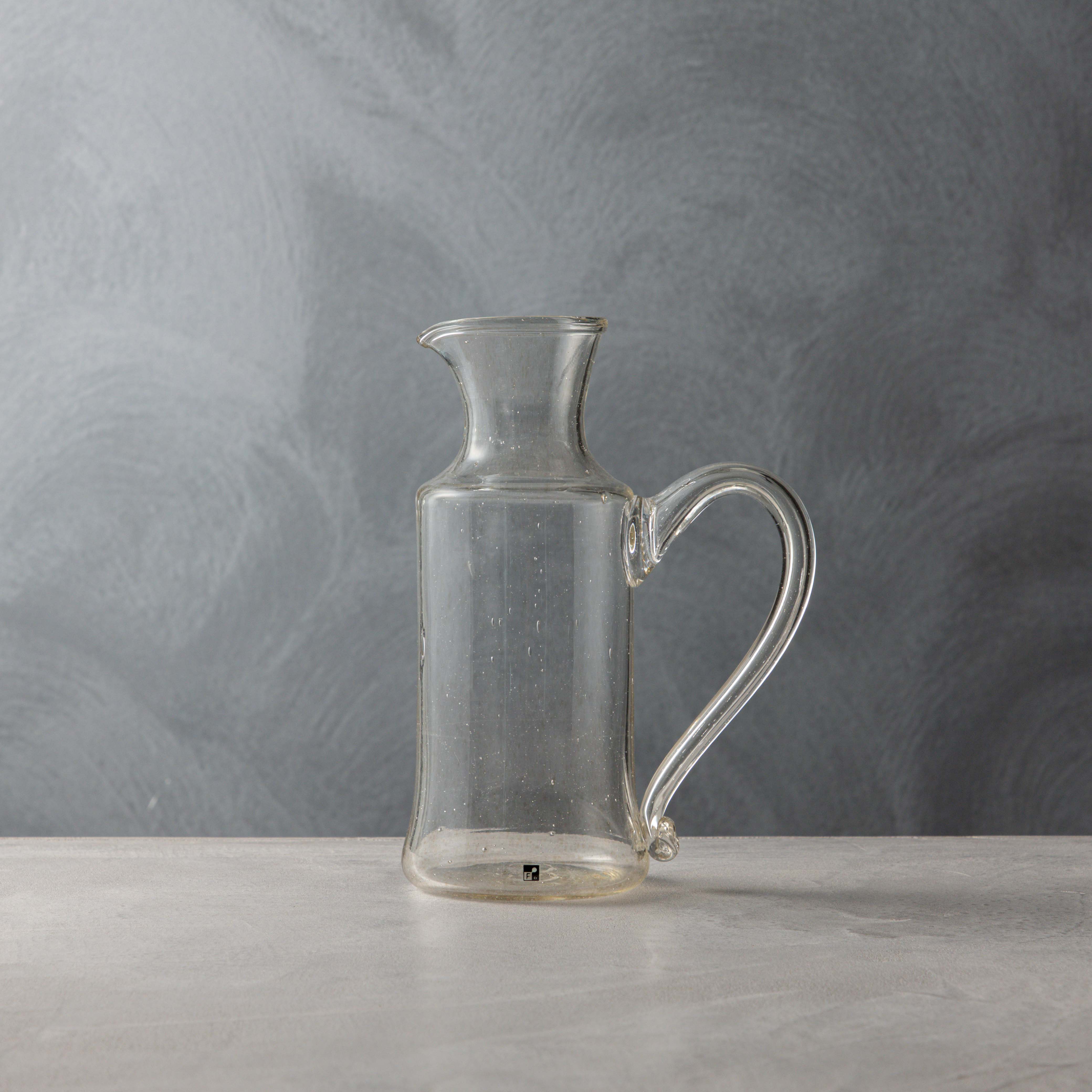 ガラス専門店｜fresco｜olive stained pitcher L – TSUCHI-YA