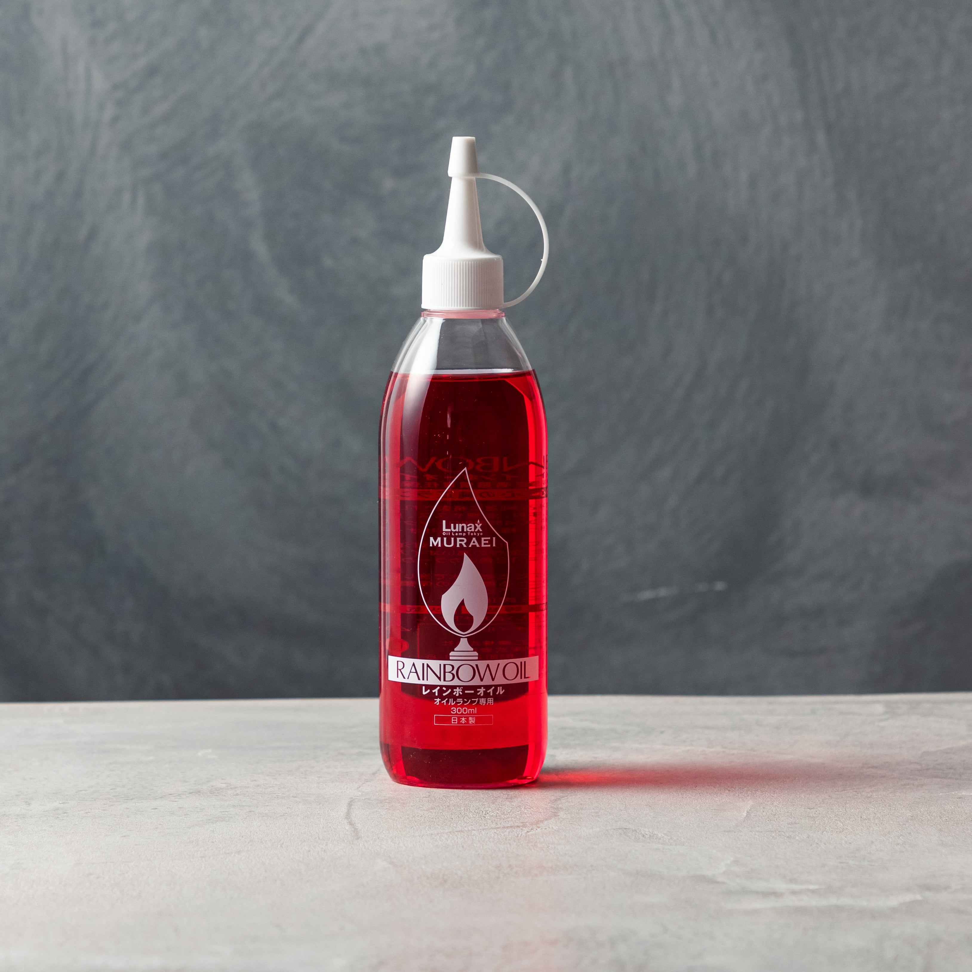 レインボーオイル 300ml／レッド – TSUCHI-YA │ ガラスの器と工芸