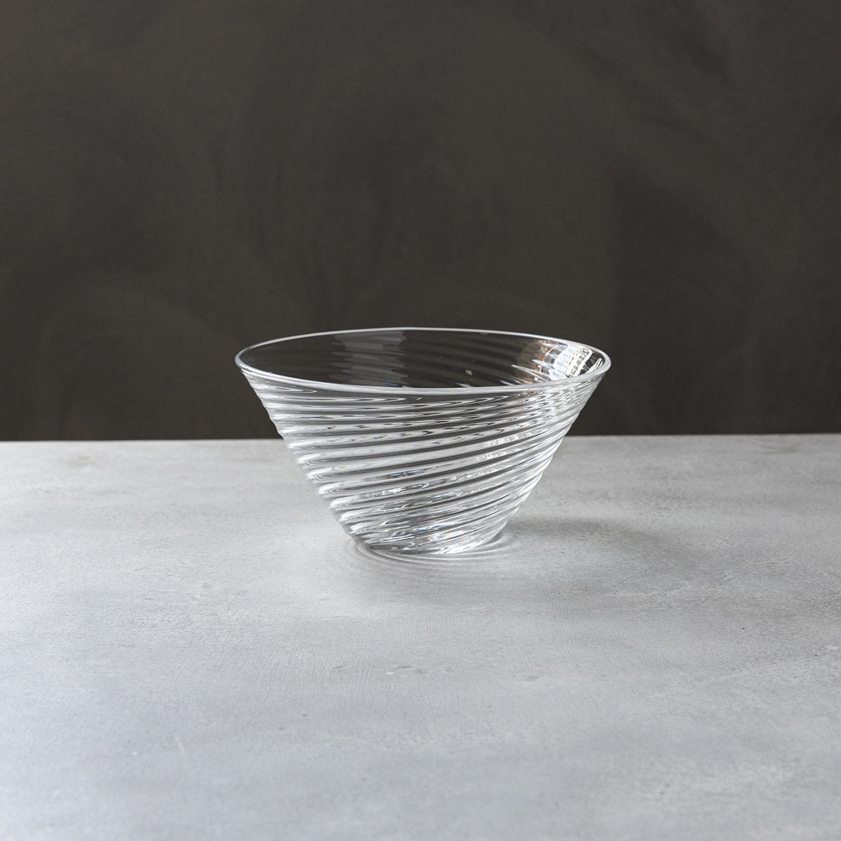 ガラス専門店 │ 吹きガラス │ 髙橋禎彦 │ ぐるぐる小鉢 M – TSUCHI