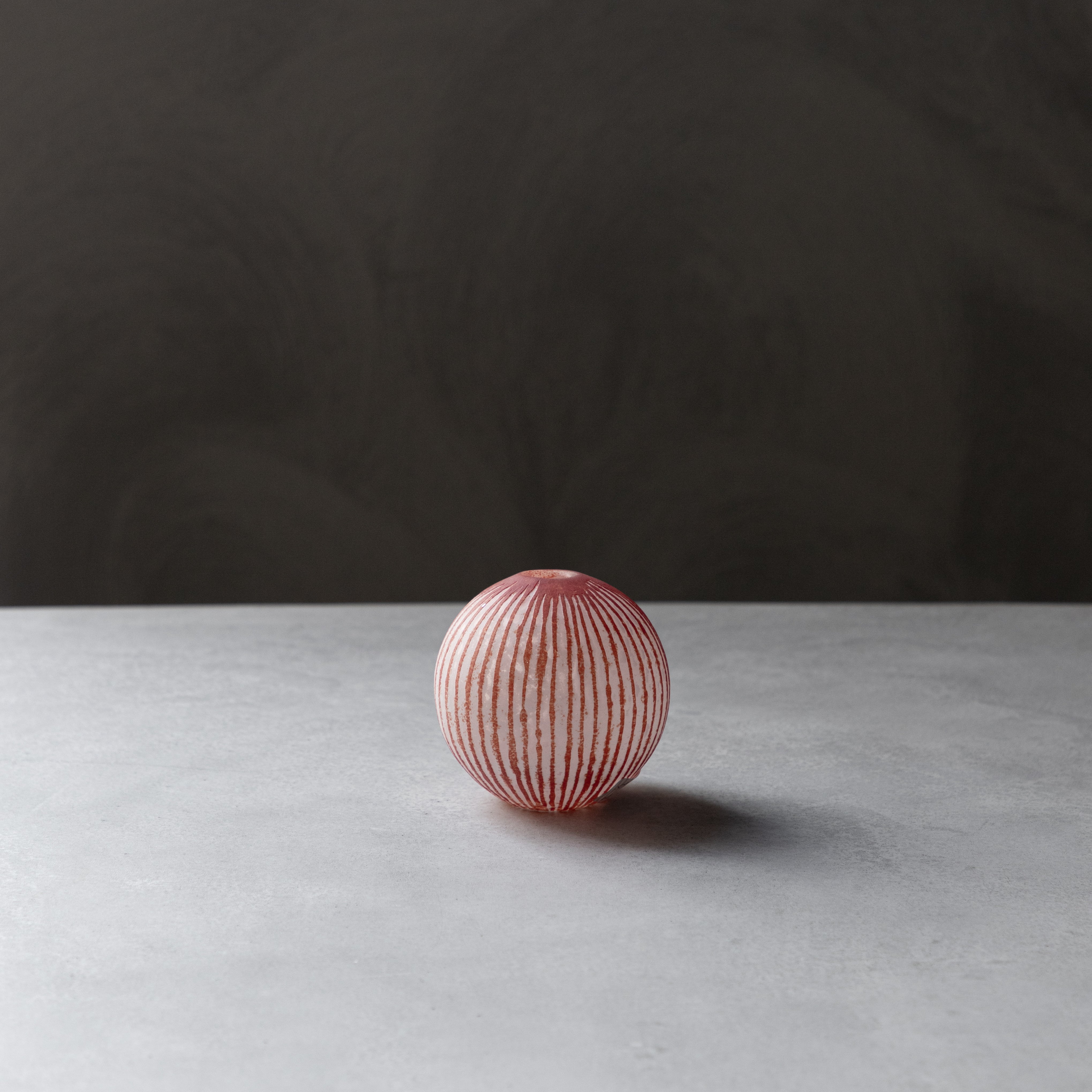 ガラス専門店｜山崎雄一 Yamazaki yuichi｜stripe 一輪挿し A – TSUCHI