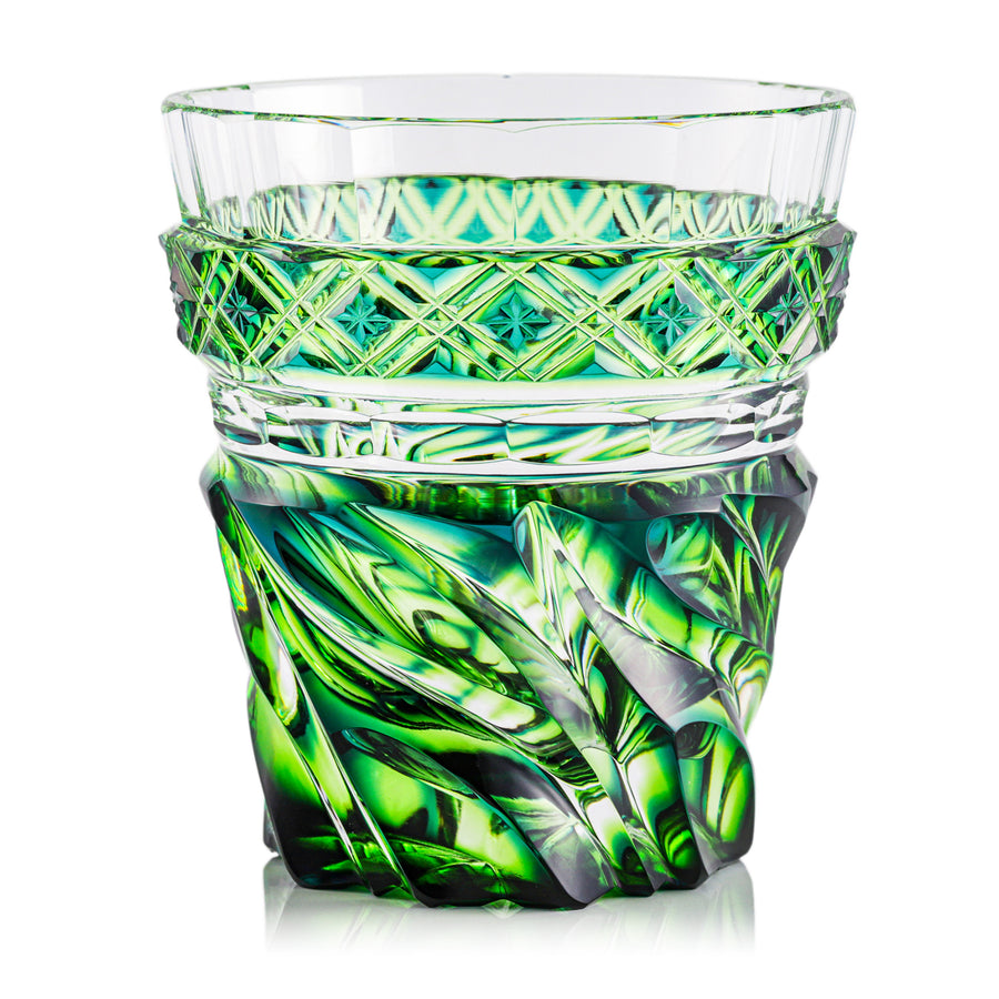 Two-tone tumbler cut212/light yellow green