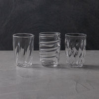 ガラス専門店｜吹きガラス｜髙橋禎彦｜ひらひら ひとくちコップ(透明