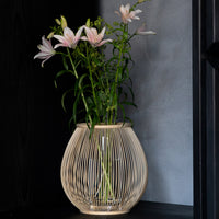 駿河千筋つぼみ花入 L – TSUCHI-YA │ ガラスの器と工芸