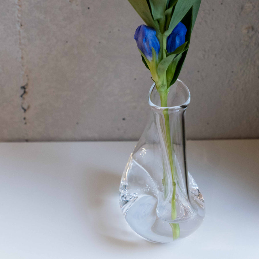 ガラス専門店｜中野雄次｜つぶれた花器 – TSUCHI-YA │ ガラスの器と工芸
