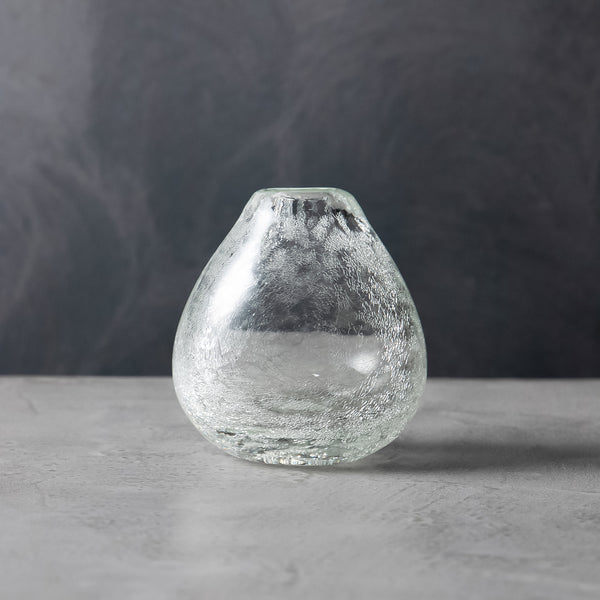 NIKKO GLASS JAPAN グレー花瓶 ガラス専門店 │ 耐熱ガラス │ 青木 耕生 │ 花瓶 おにぎり – TSUCHI