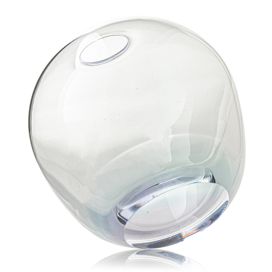 Round vase pale