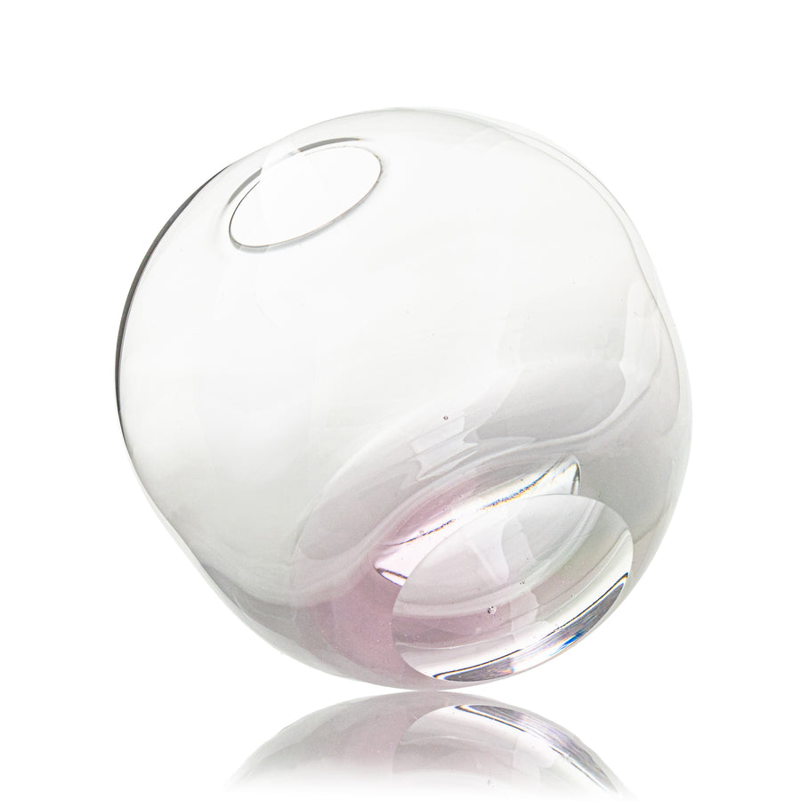 Round vase pale