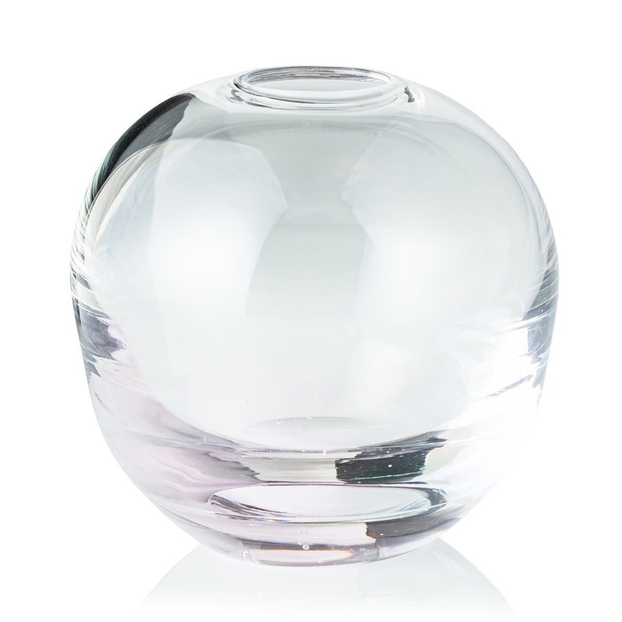 Round vase pale