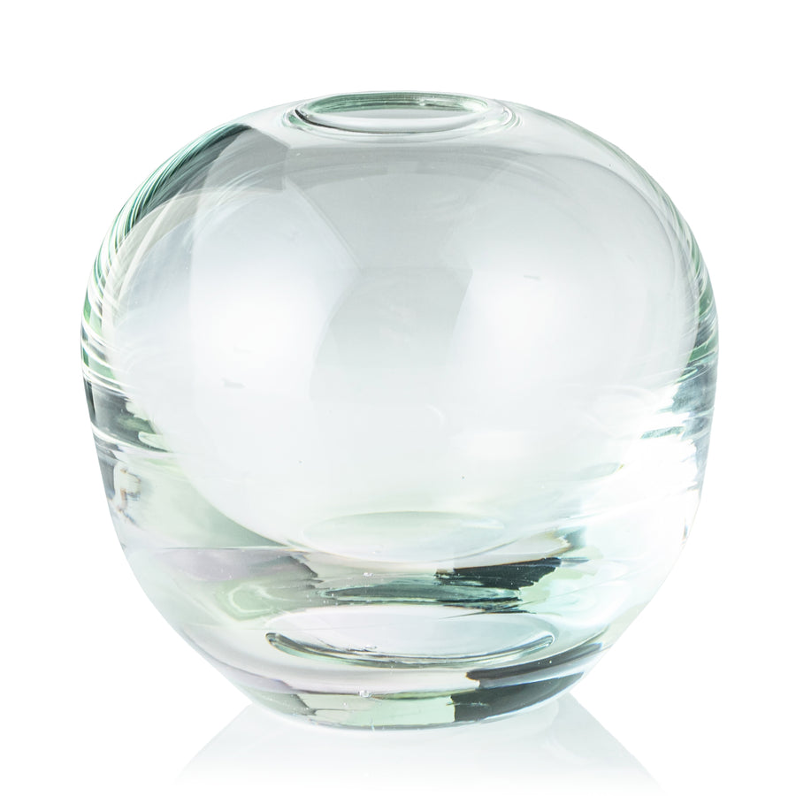Round vase pale