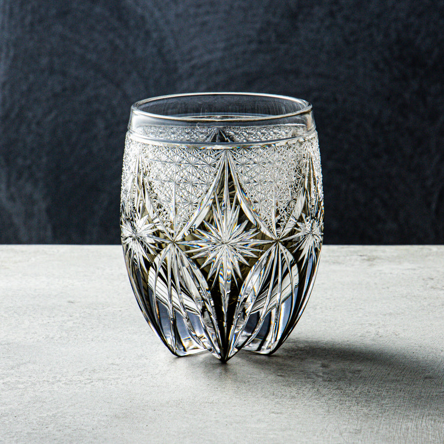 Old Fashioned Glass Wax-Rou- gray