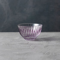 ガラス専門店 │ 江戸切子 │ 切子工房昌榮 │ ぐい呑み 華 32縞 金紫
