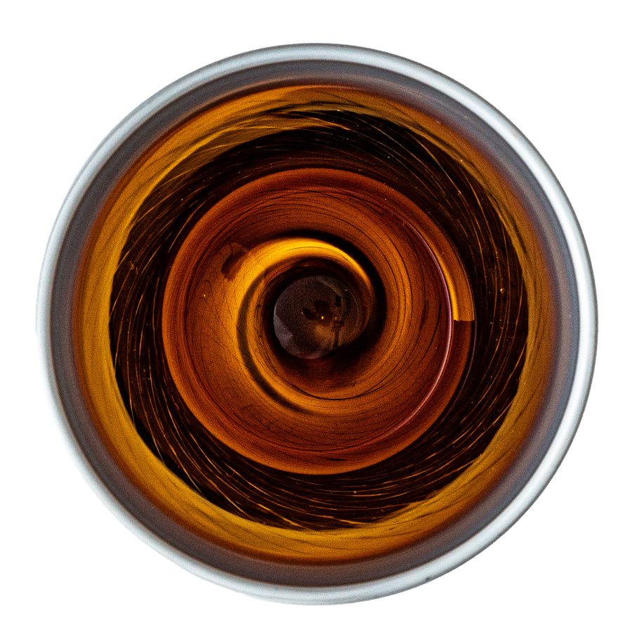 旋律 ビールグラス　アンバー