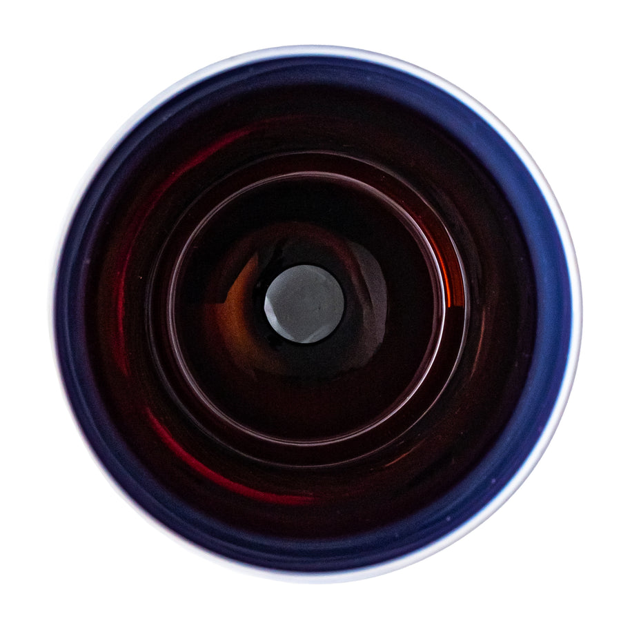 旋律 ビールグラス　パープル