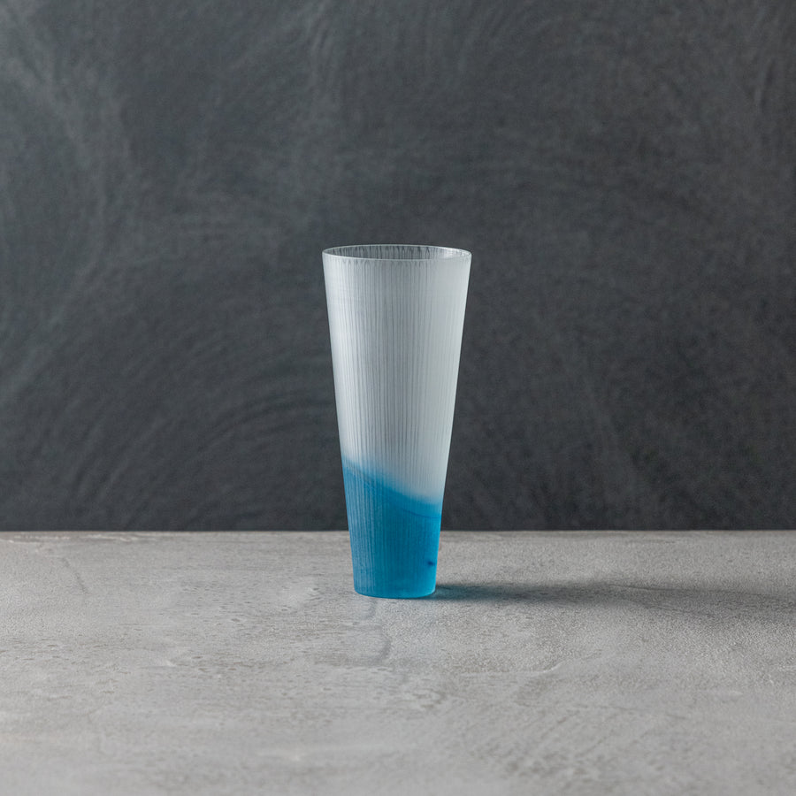 silence_shot glass a /blue