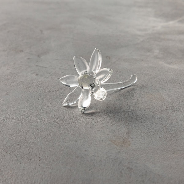 ガラス専門店｜山本麻以｜花箸置き 咲く knife rests – TSUCHI-YA