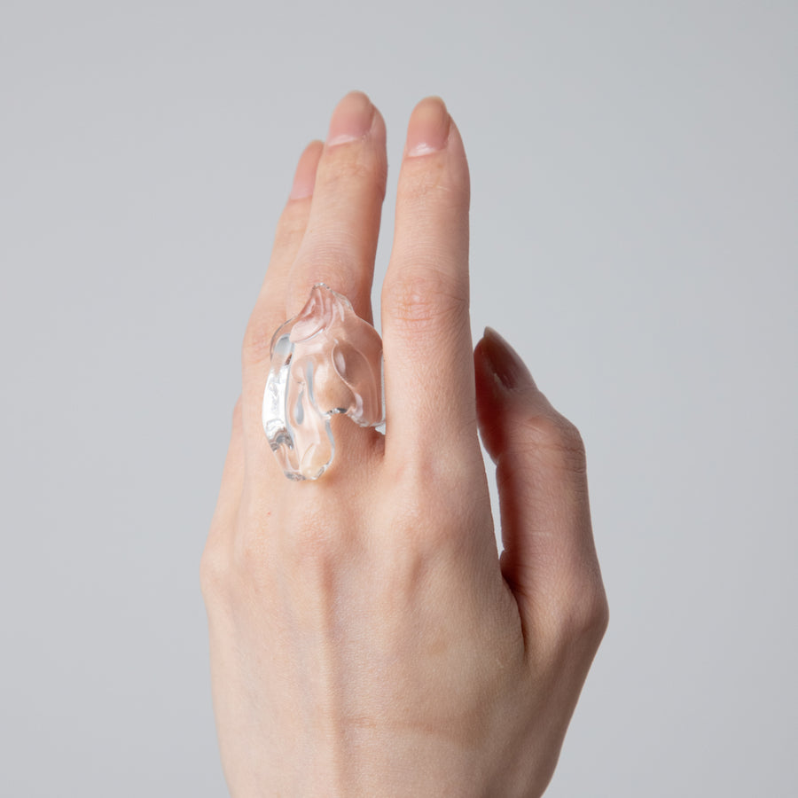SHIBOU ring_A size 15 – TSUCHI-YA │ ガラスの器と工芸