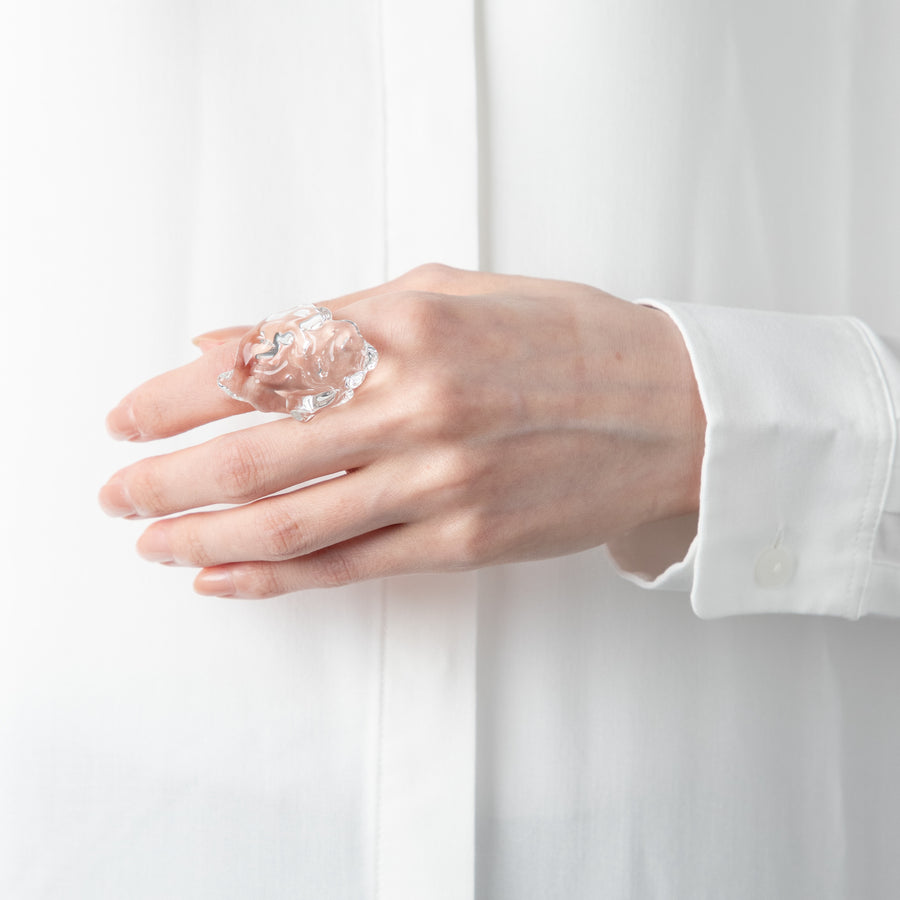 SHIBOU ring_A size 15 – TSUCHI-YA │ ガラスの器と工芸