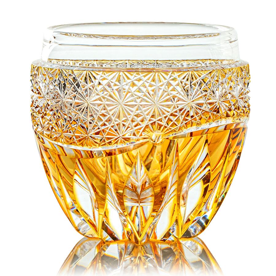 黃色 Kouka 清酒杯