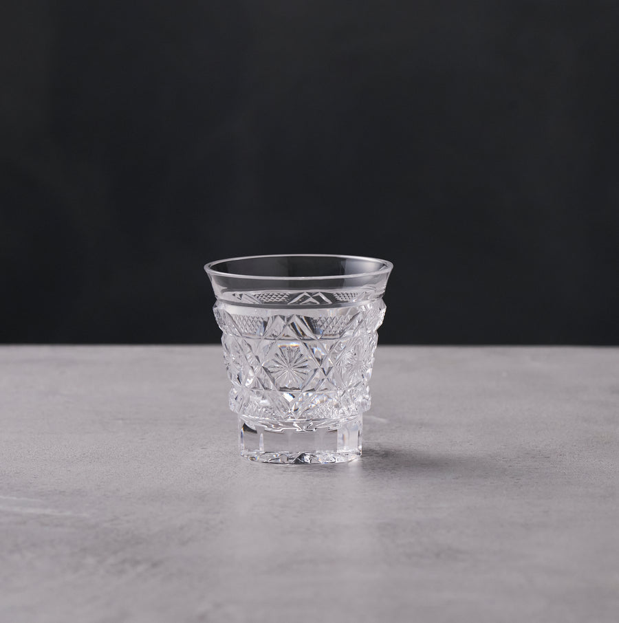 Cold sake glass cut01/clear