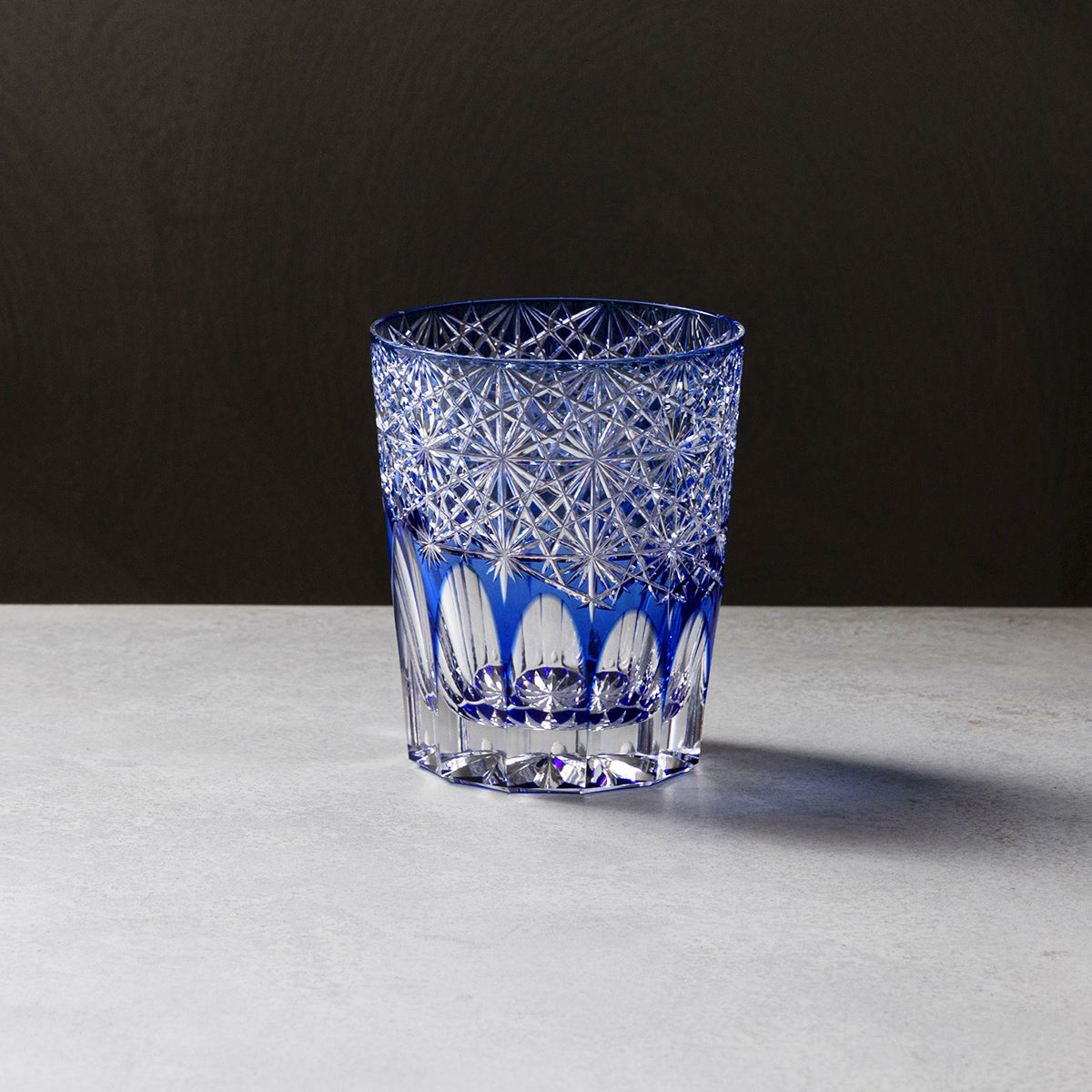 ガラス専門店 │ 江戸切子 │ 鍋谷グラス工芸社 │ タンブラー大菊青